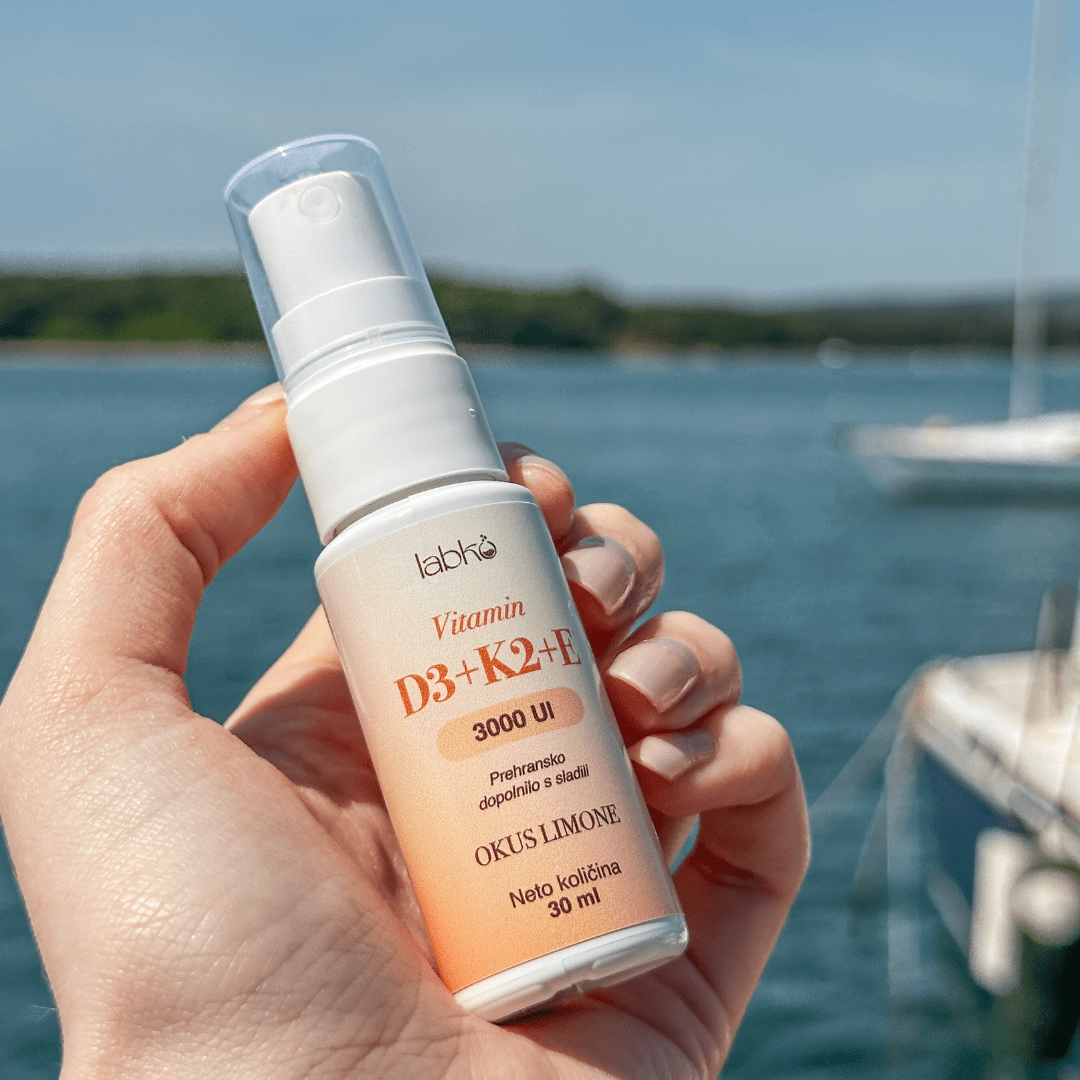 Vitamin D3+K2+E - Labko