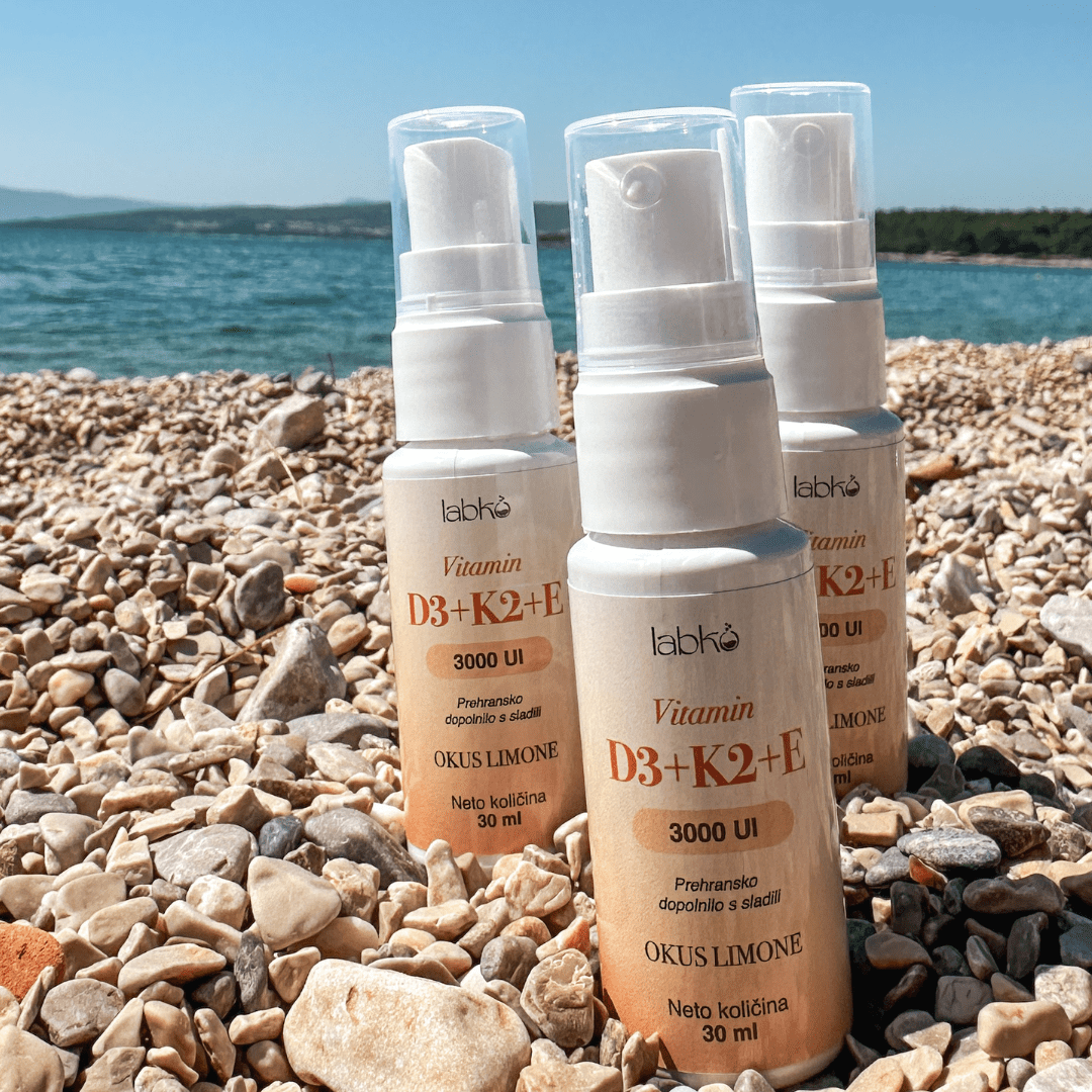Vitamin D3+K2+E - Labko