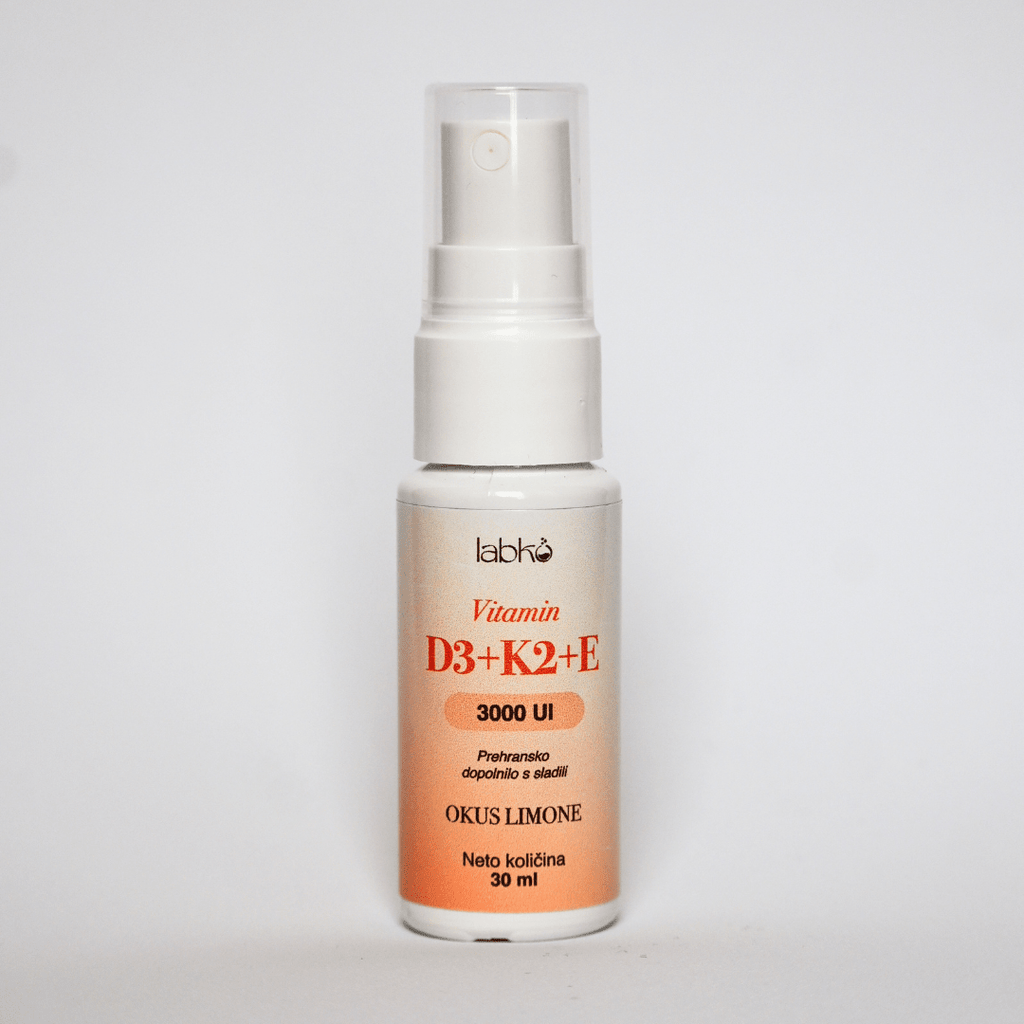 Vitamin D3+K2+E - Labko