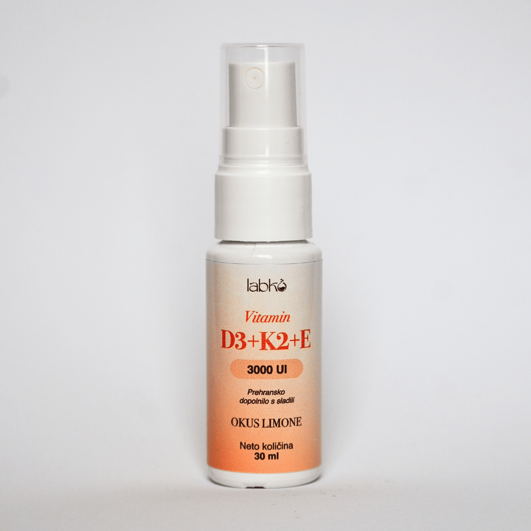 Vitamin D3+K2+E - Labko